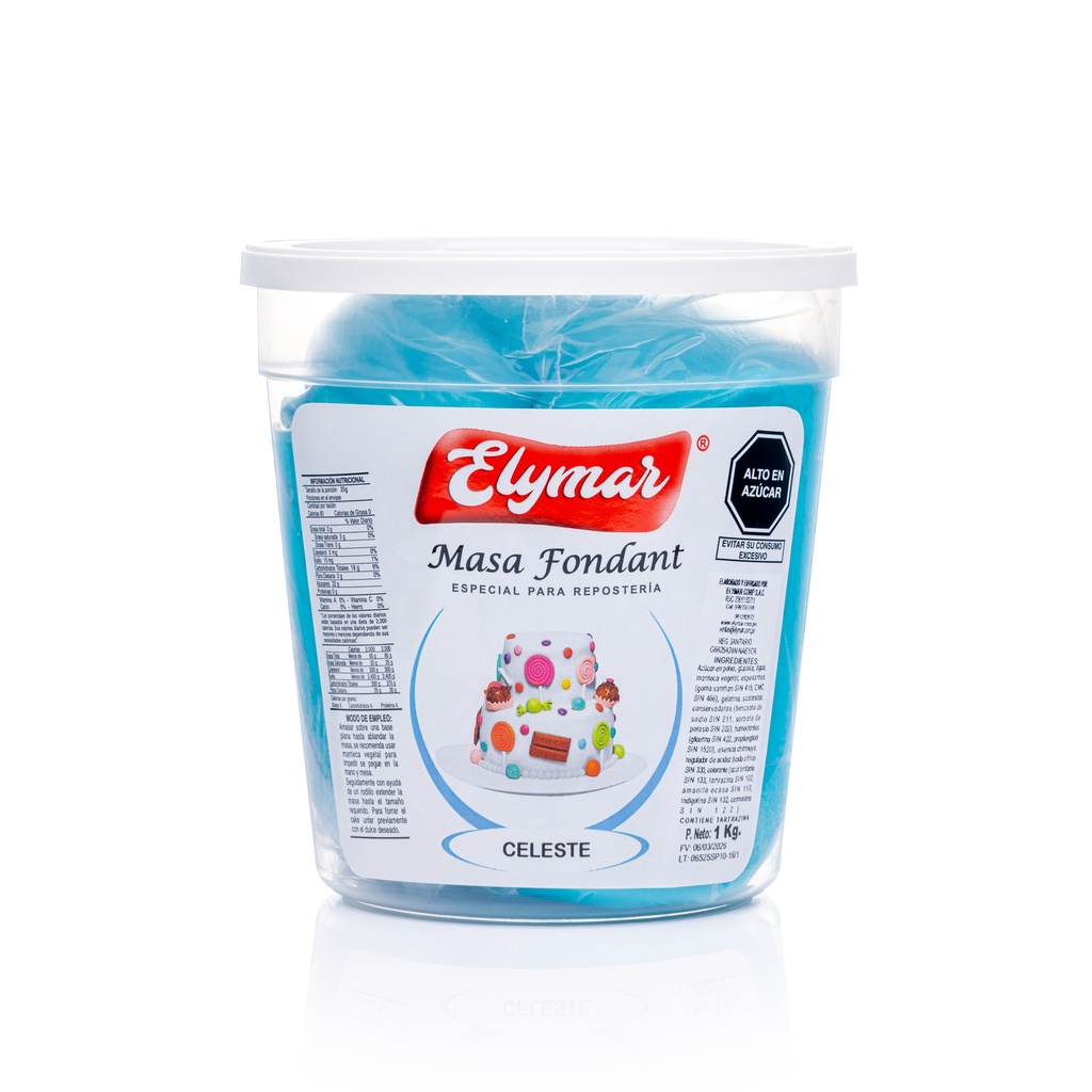 Fondant Celeste x 1 kg