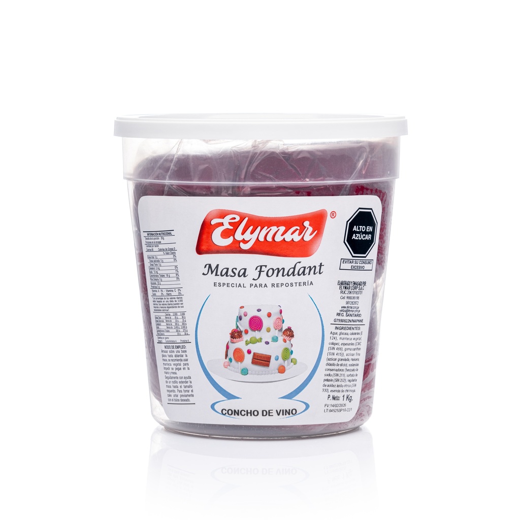Fondant Concho de Vino x 1 kg