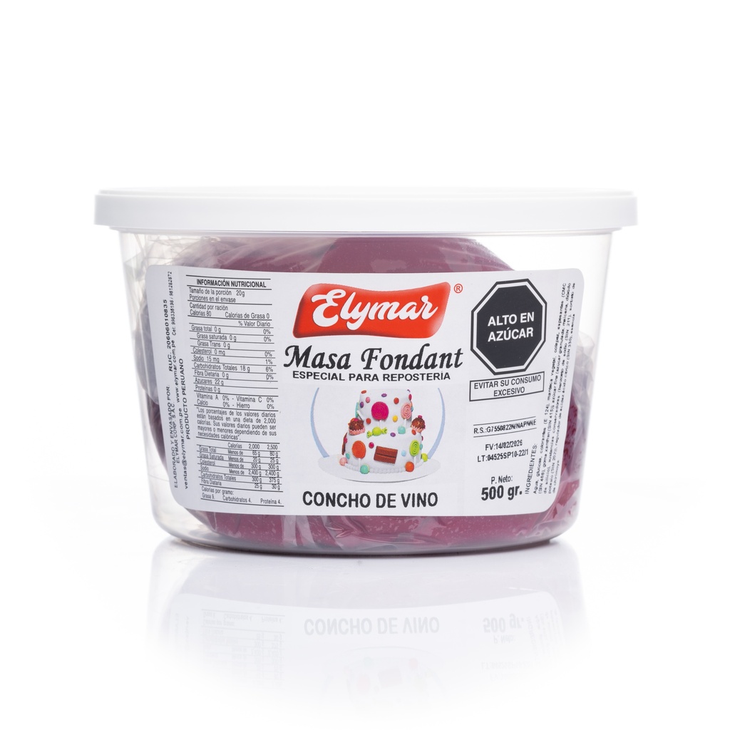 Fondant Concho de Vino x 500 g