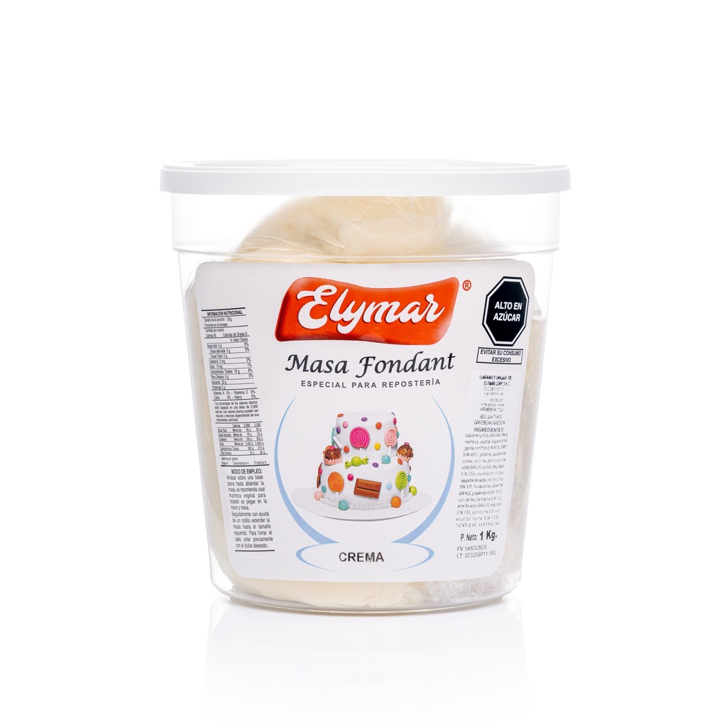 Fondant Crema x 1 kg