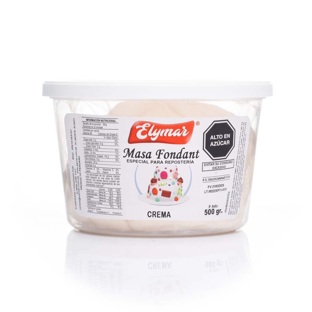 Fondant Crema x 500 g