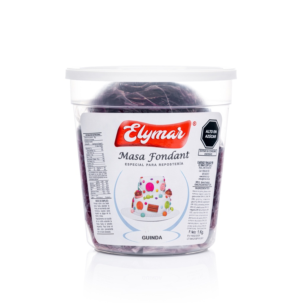 Fondant Guinda x 1 kg