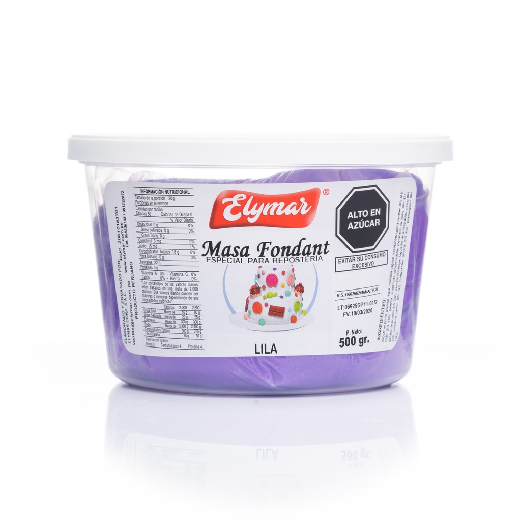 Fondant Lila x 500 g