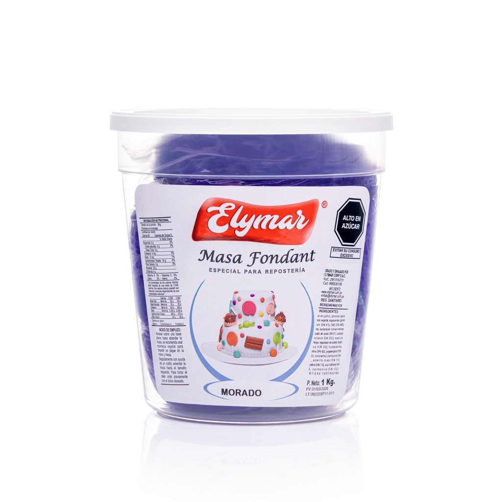 Fondant Morado x 1 kg