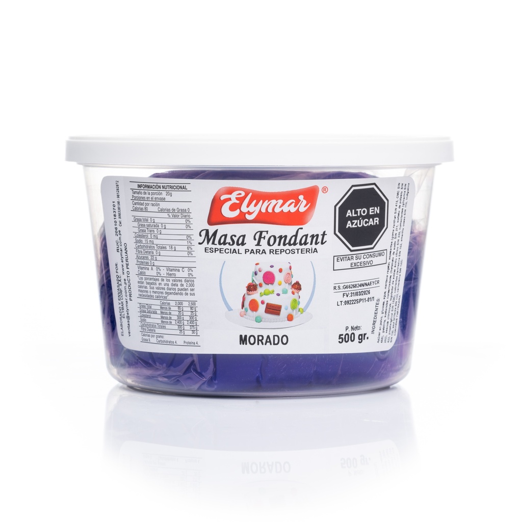 Fondant Morado x 500 g