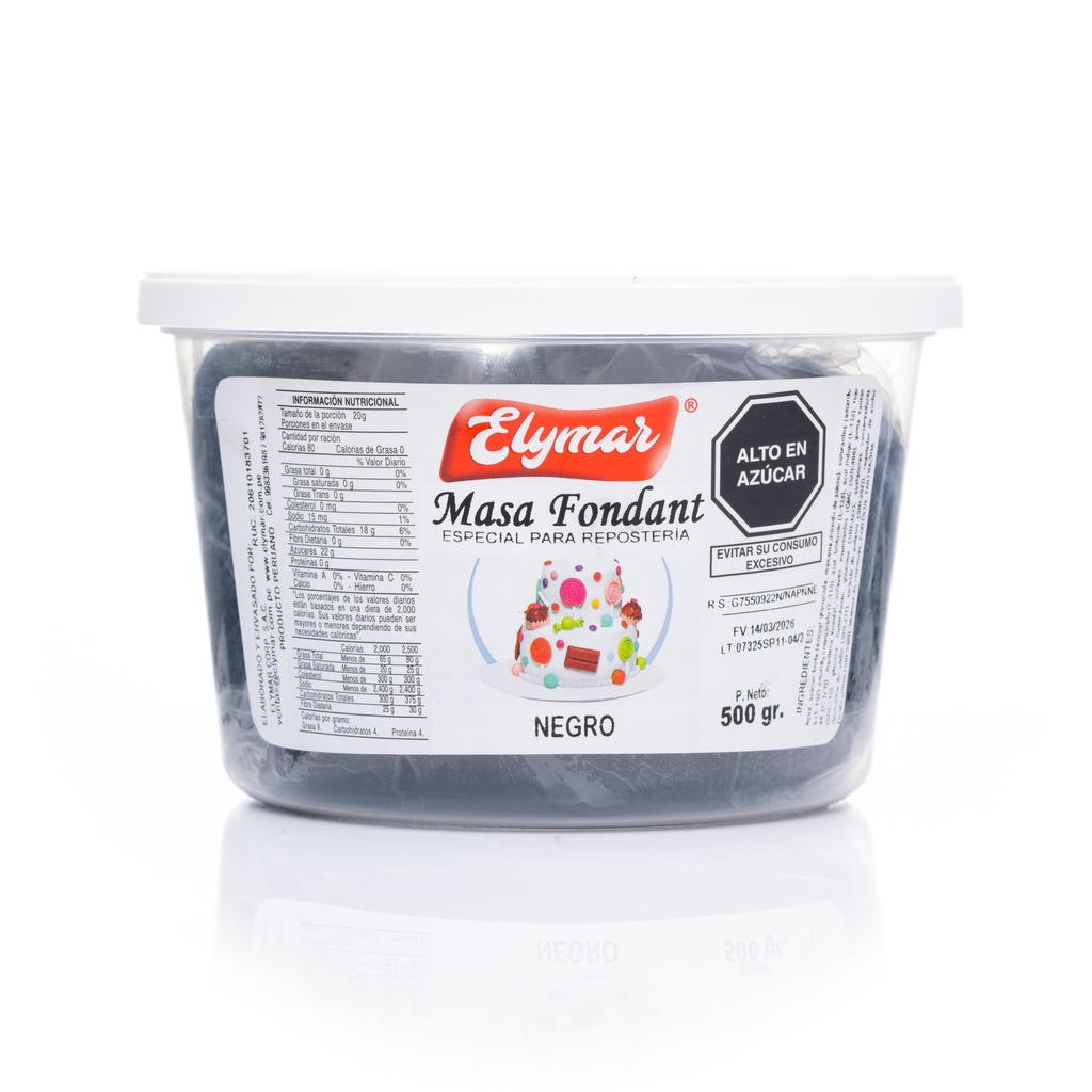 Fondant Negro x 500 g