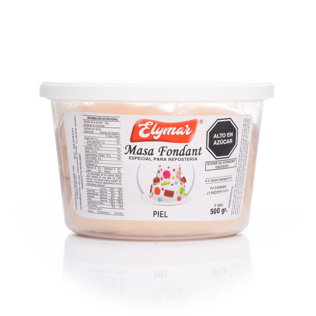 Fondant Piel x 500 g