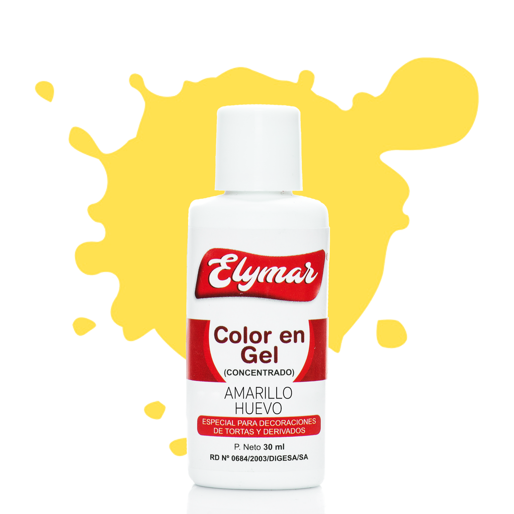 Gel Amarillo Huevo x 30 g