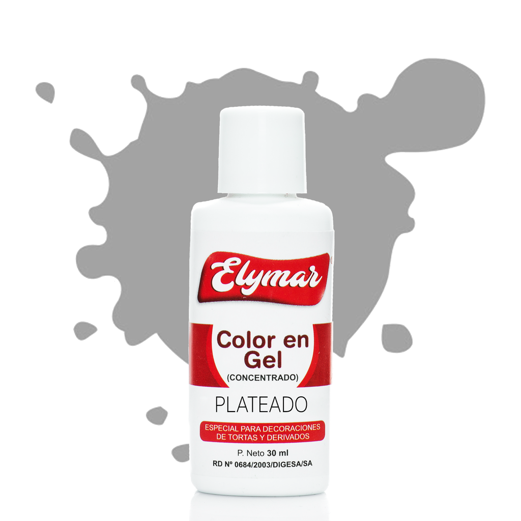 Gel Plateado x 30 g