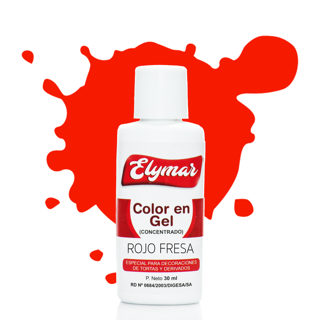 Gel Rojo Fresa x 30 g