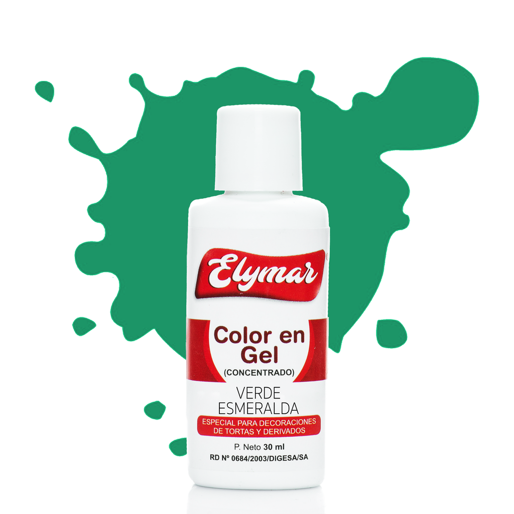 Gel Verde Esmeralda x 30 ml
