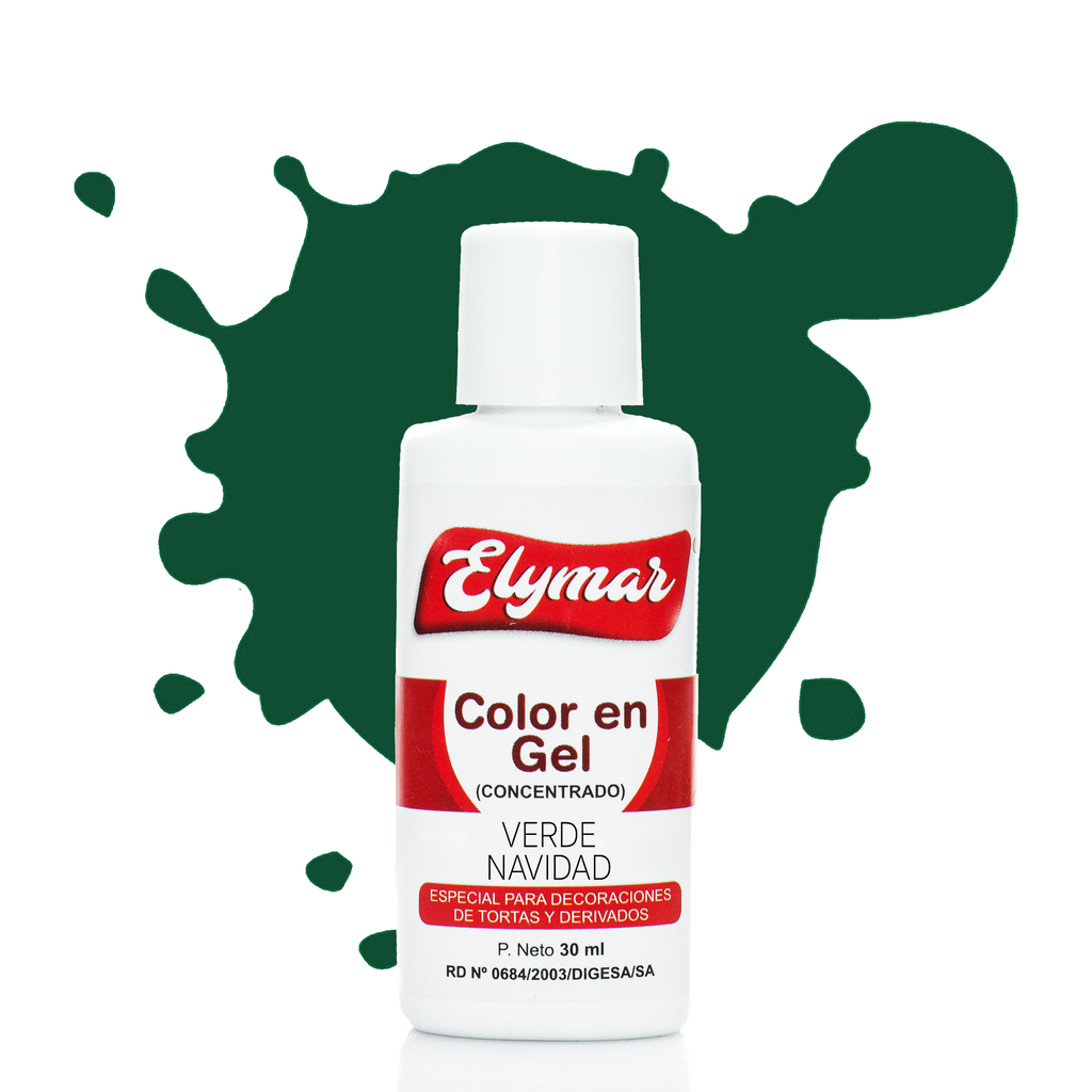 Gel Verde Navidad x 30 g