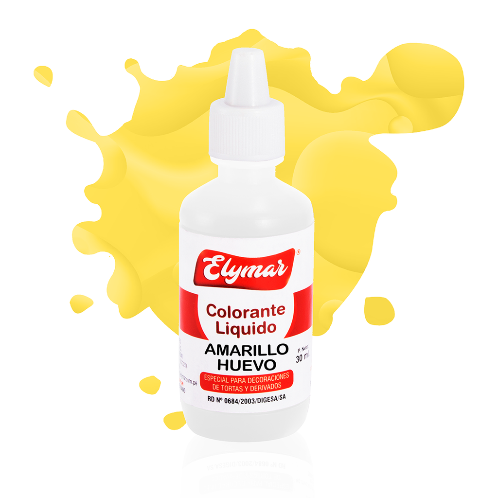 Líquido Amarillo Huevo x 30 ml