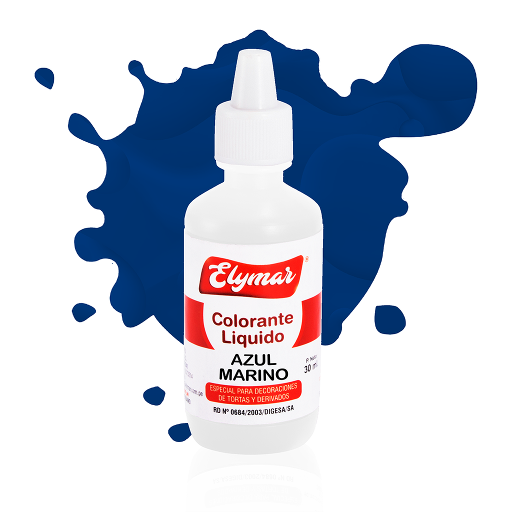 Líquido Azul Marino x 30 ml