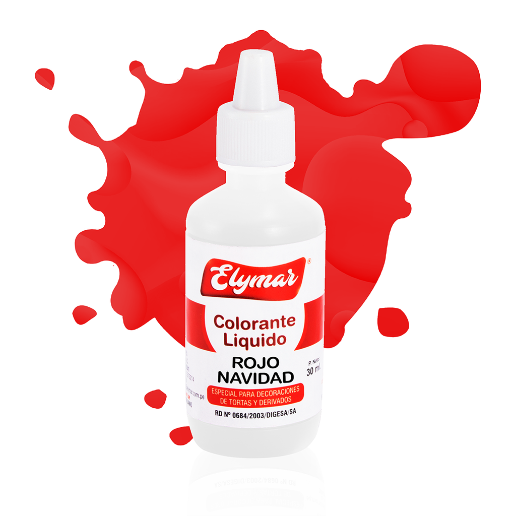 Líquido Rojo Navidad x 30 ml