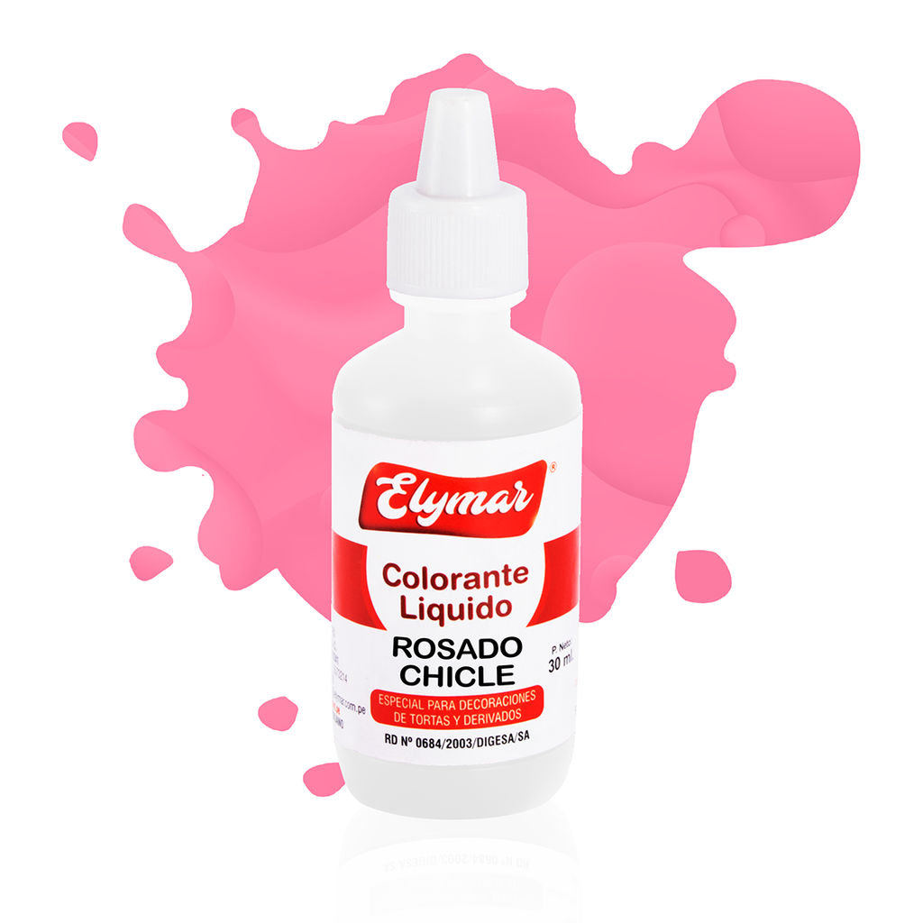 Líquido Rosado Chicle x 30 ml