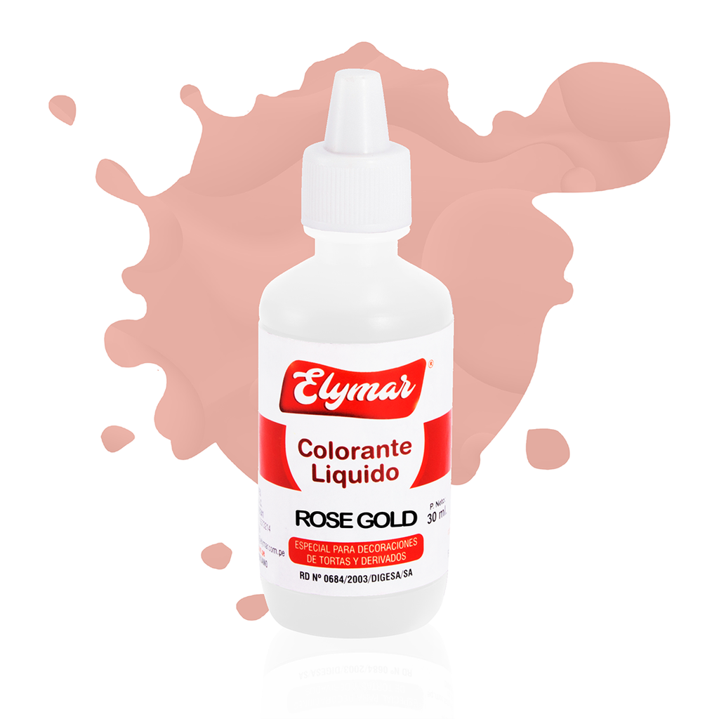 Líquido Rose Gold x 30 ml