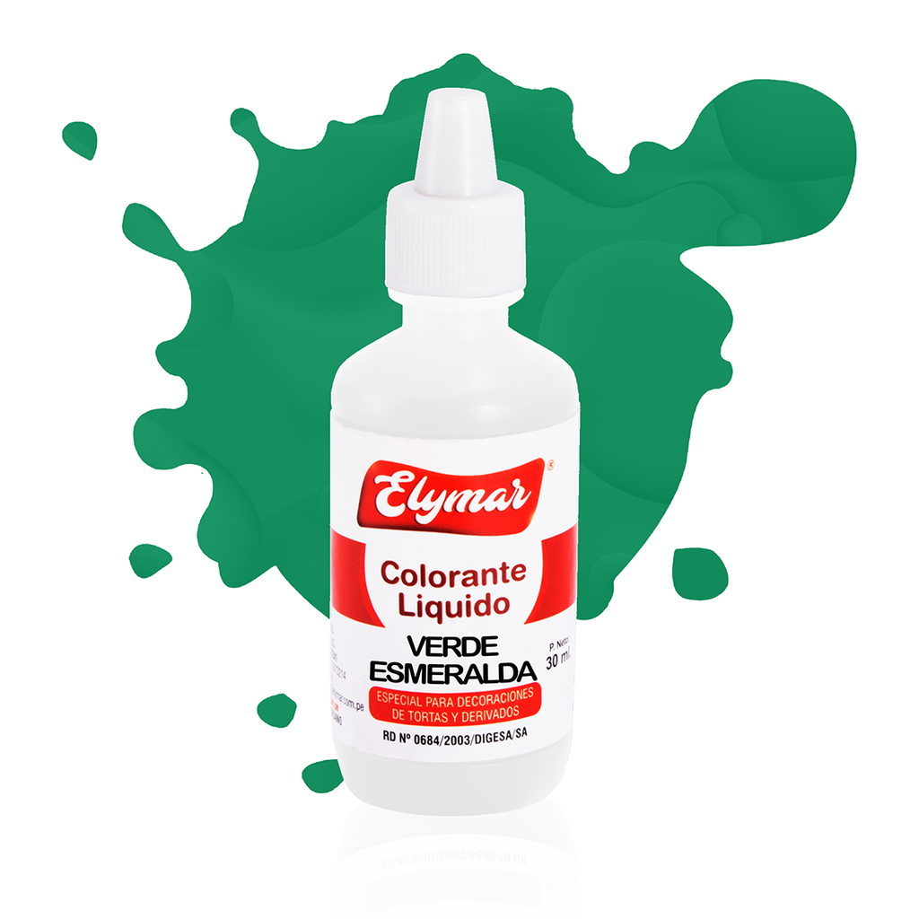 Líquido Verde Esmeralda x 30 ml
