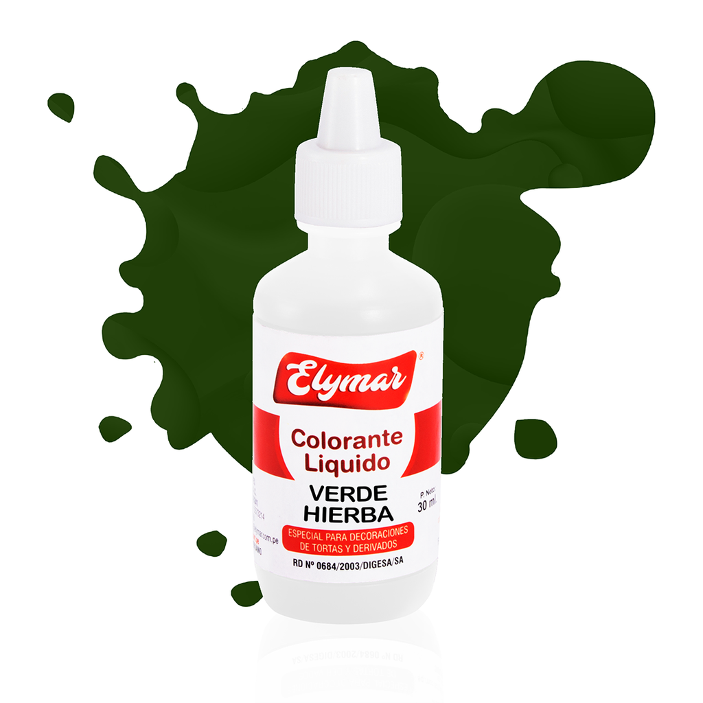 Líquido Verde Hierba x 30 ml