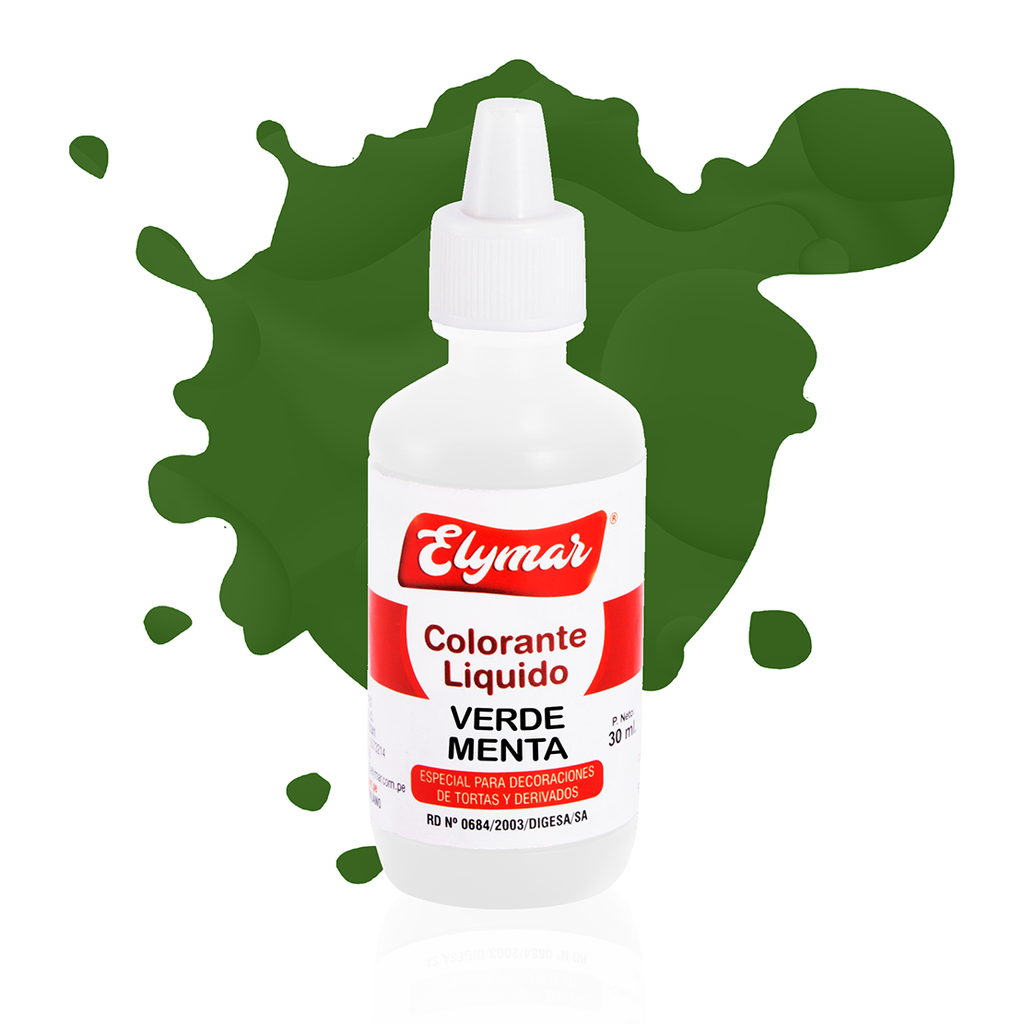 Líquido Verde Menta x 30 ml
