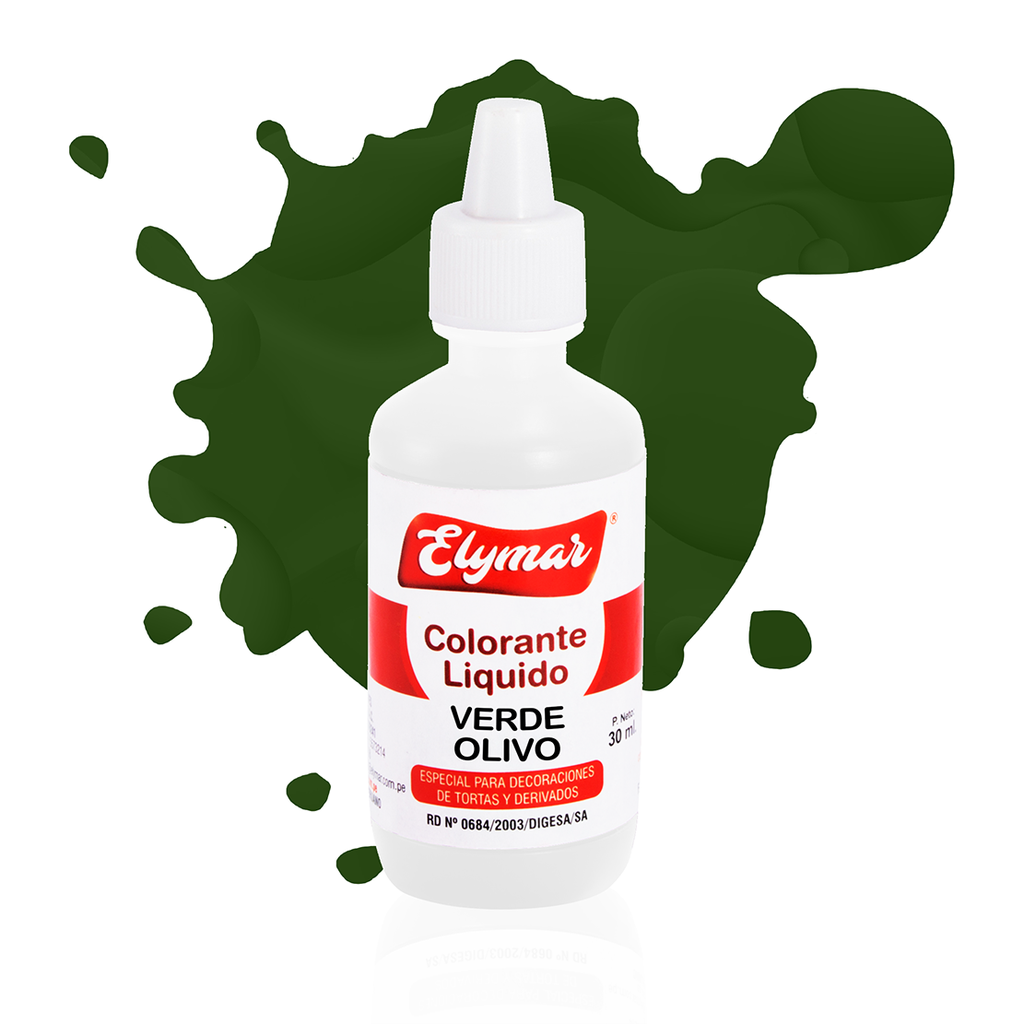 Líquido Verde Olivo x 30 ml