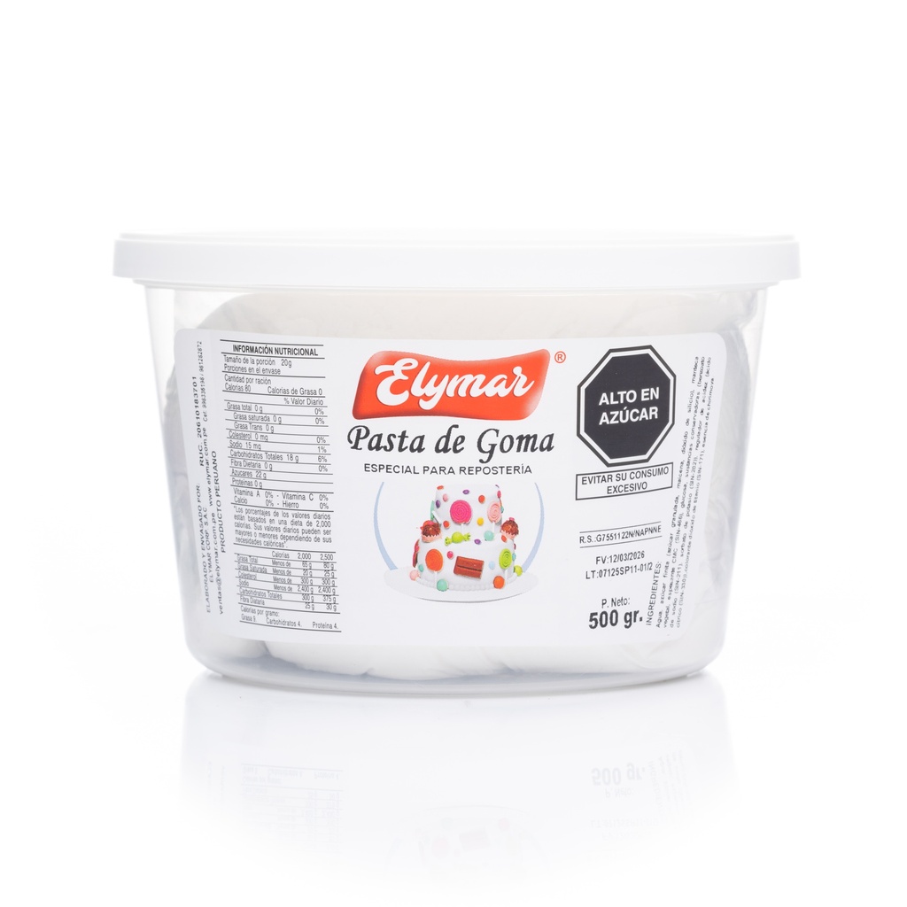 Pasta de Goma x 500 g