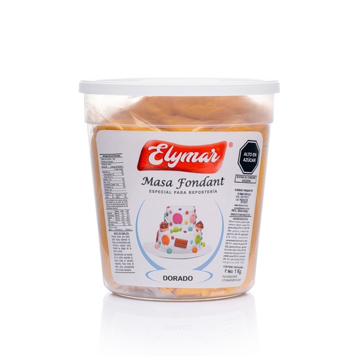 [ELY-1300] Fondant Dorado x 1 kg
