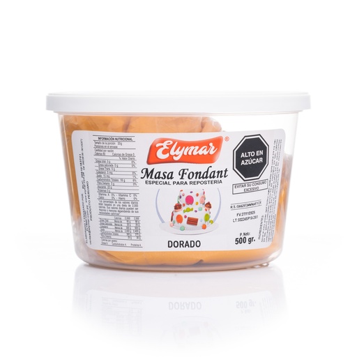 [ELY-1301] Fondant Dorado x 500 g