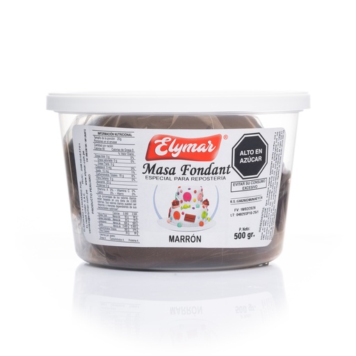 [ELY-1311] Fondant Marrón x 500 g