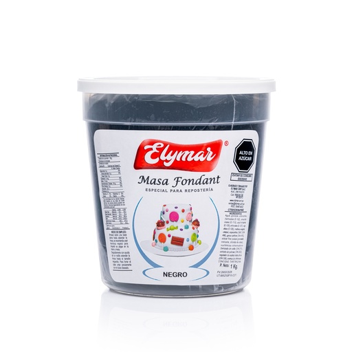 [ELY-1318] Fondant Negro x 1 kg