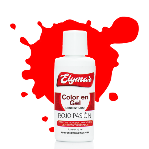 [ELY-1492] Gel Rojo Pasión x 30 ml