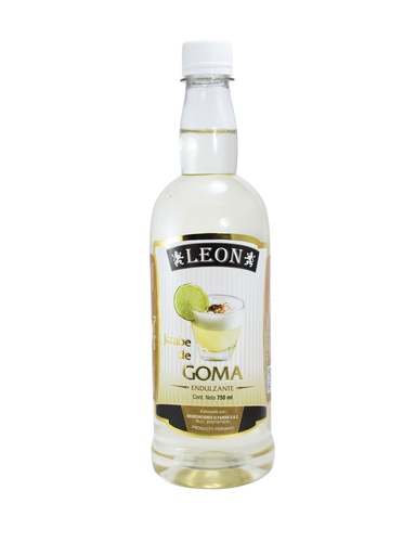 [ELY-1755] Jarabe de Goma x 750 ml (Plástico) - LEON