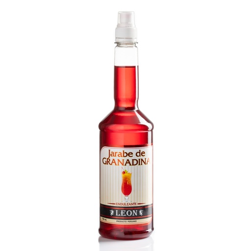 [ELY-1756] Jarabe de Granadina x 750 ml (Plástico) - LEON