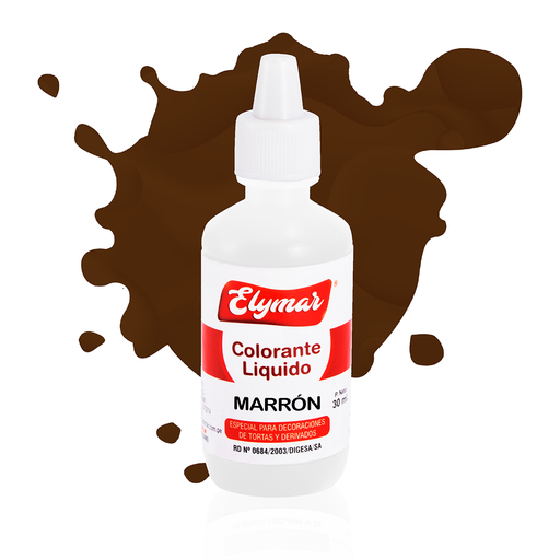 [ELY-1808] Líquido Marrón x 30 ml