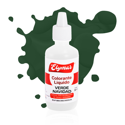 [ELY-1855] Líquido Verde Navidad x 30 ml